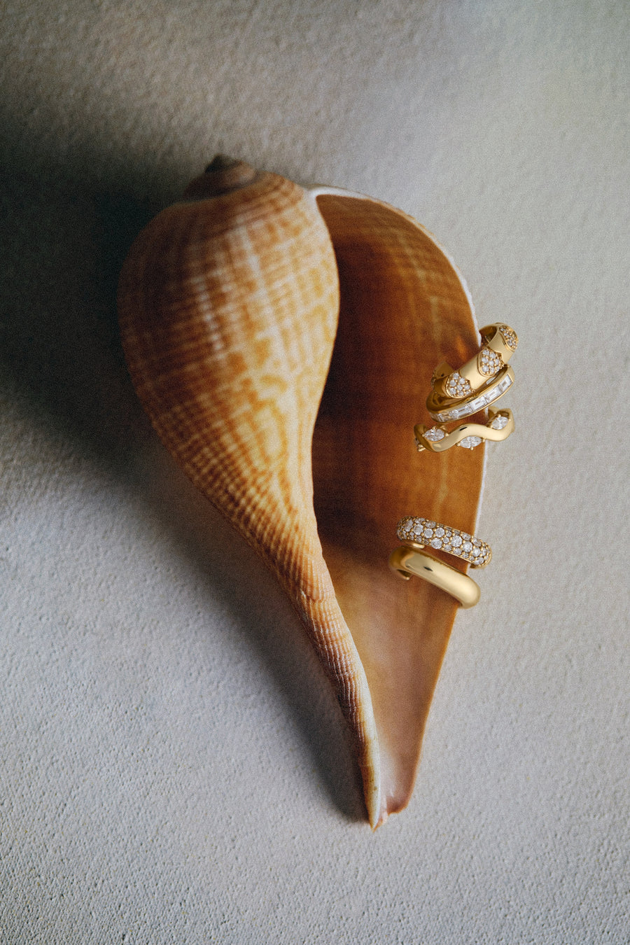 Tidepool Ear Cuff - Diamond