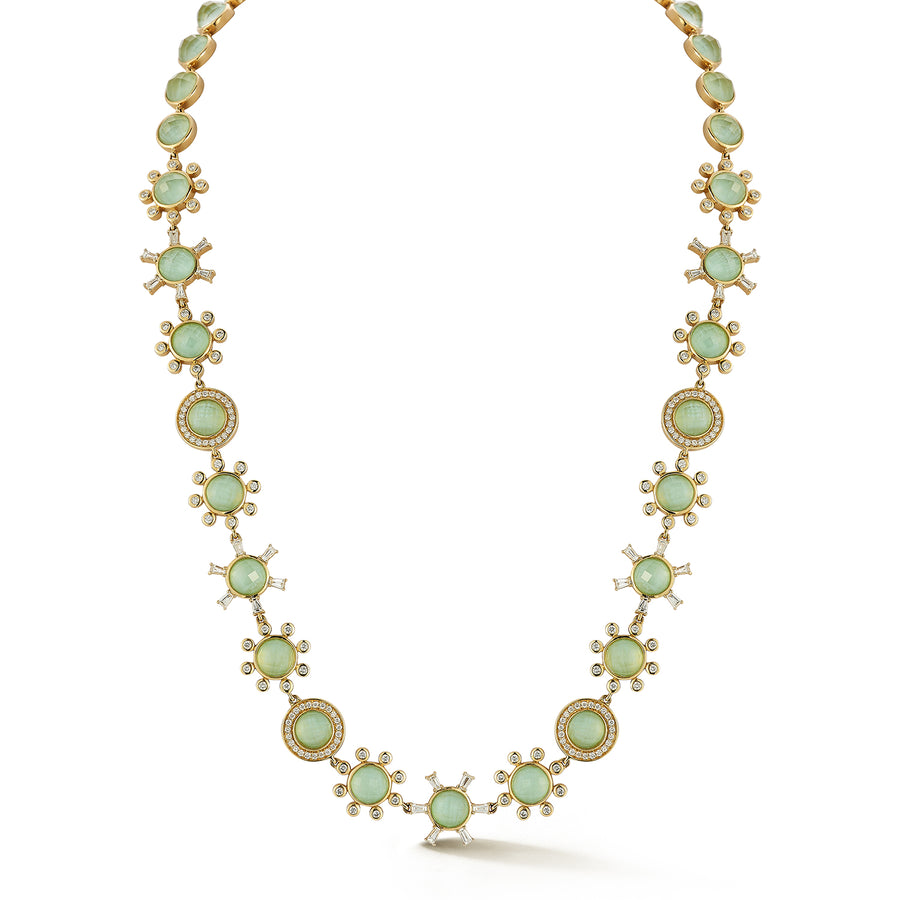 Galaxy Necklace - Chrysoprase