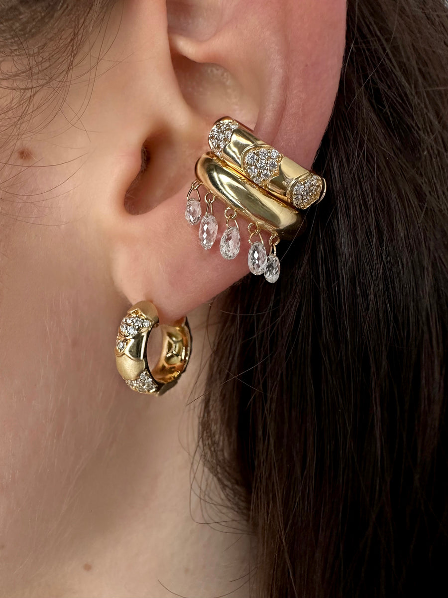 Briolette Ear Cuff