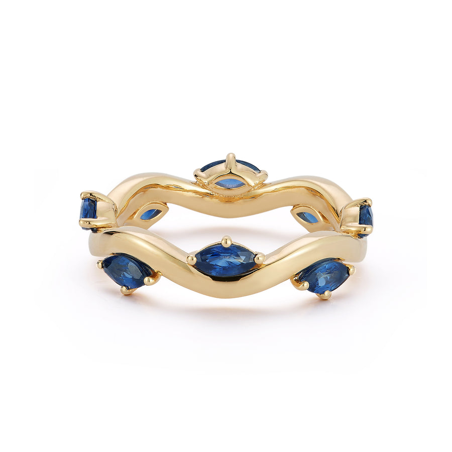 Marquise Constellation Ring - Sapphire