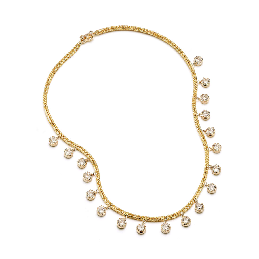 Diamond Fringe Necklace