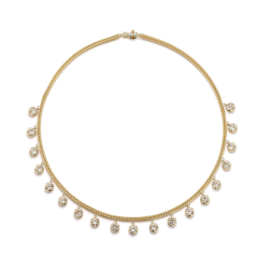 Diamond Fringe Necklace