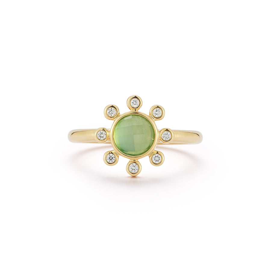 Little Dipper Ring - Chrysoprase