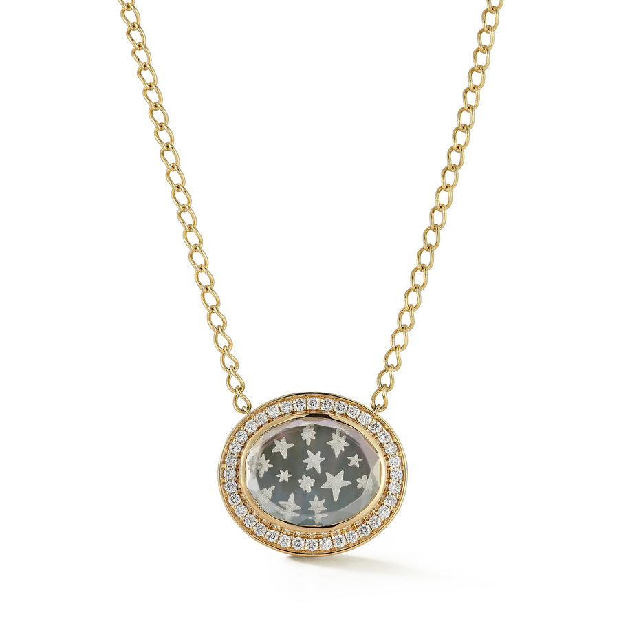Pavé Star Caspian Necklace