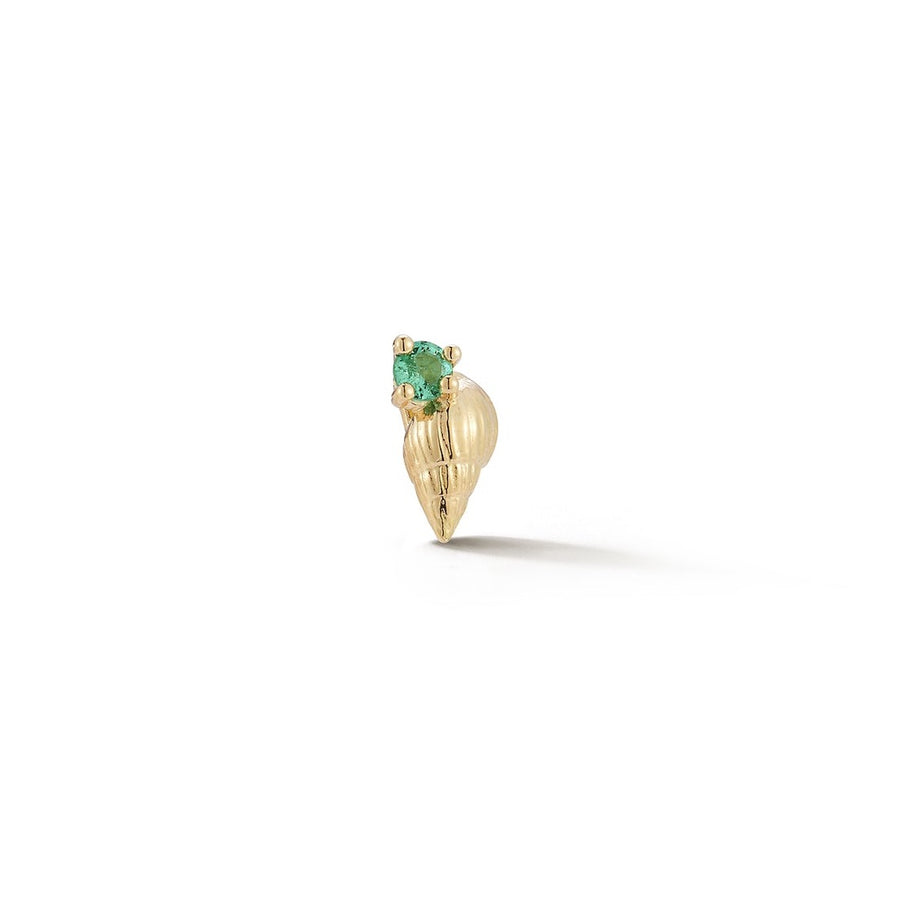 Bitsy Ursula Stud with Emerald - Closed