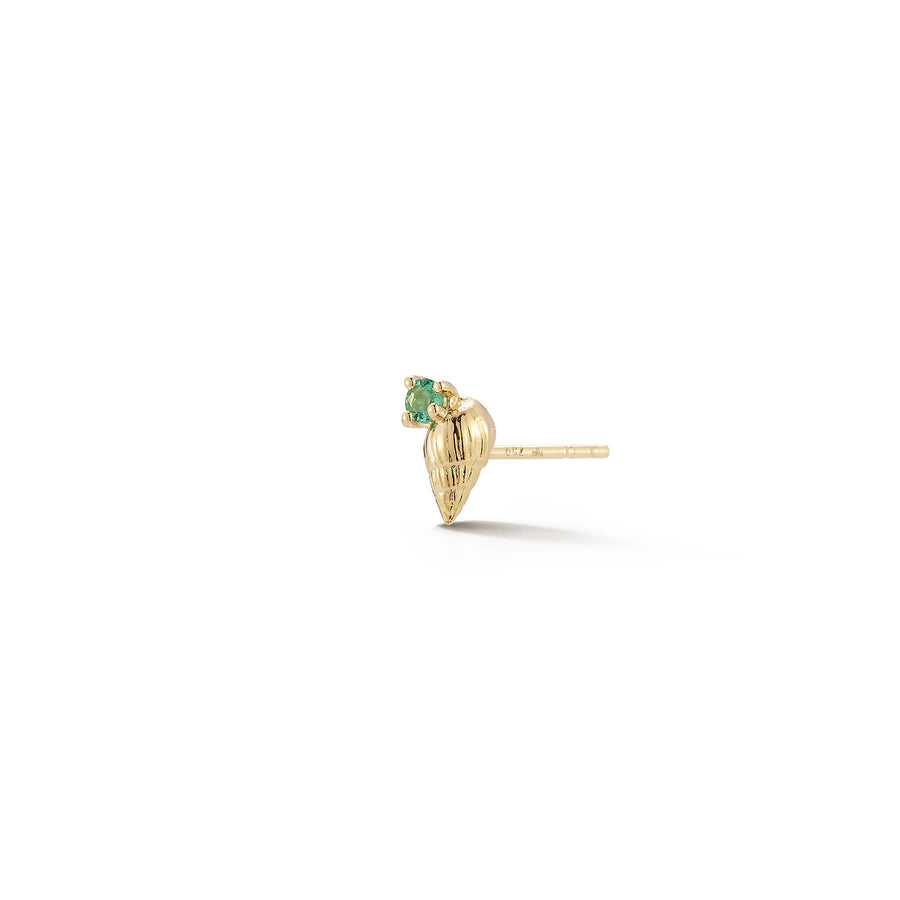 Bitsy Ursula Stud with Emerald - Closed