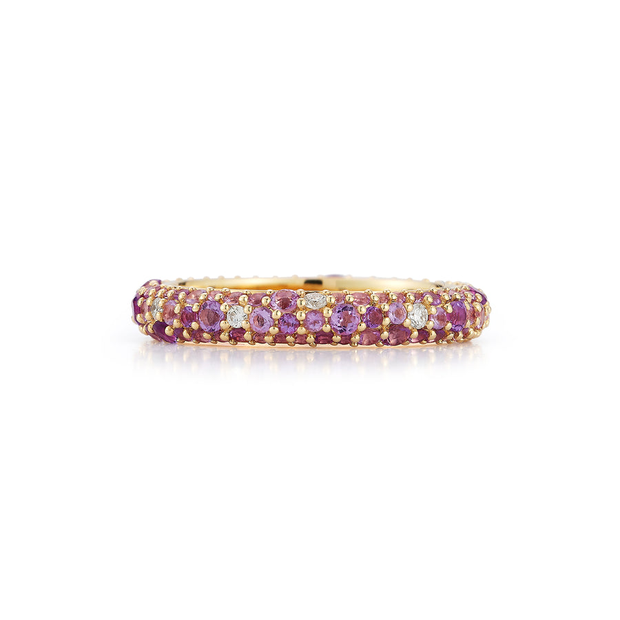Thin Tidepool Ring - Amethyst