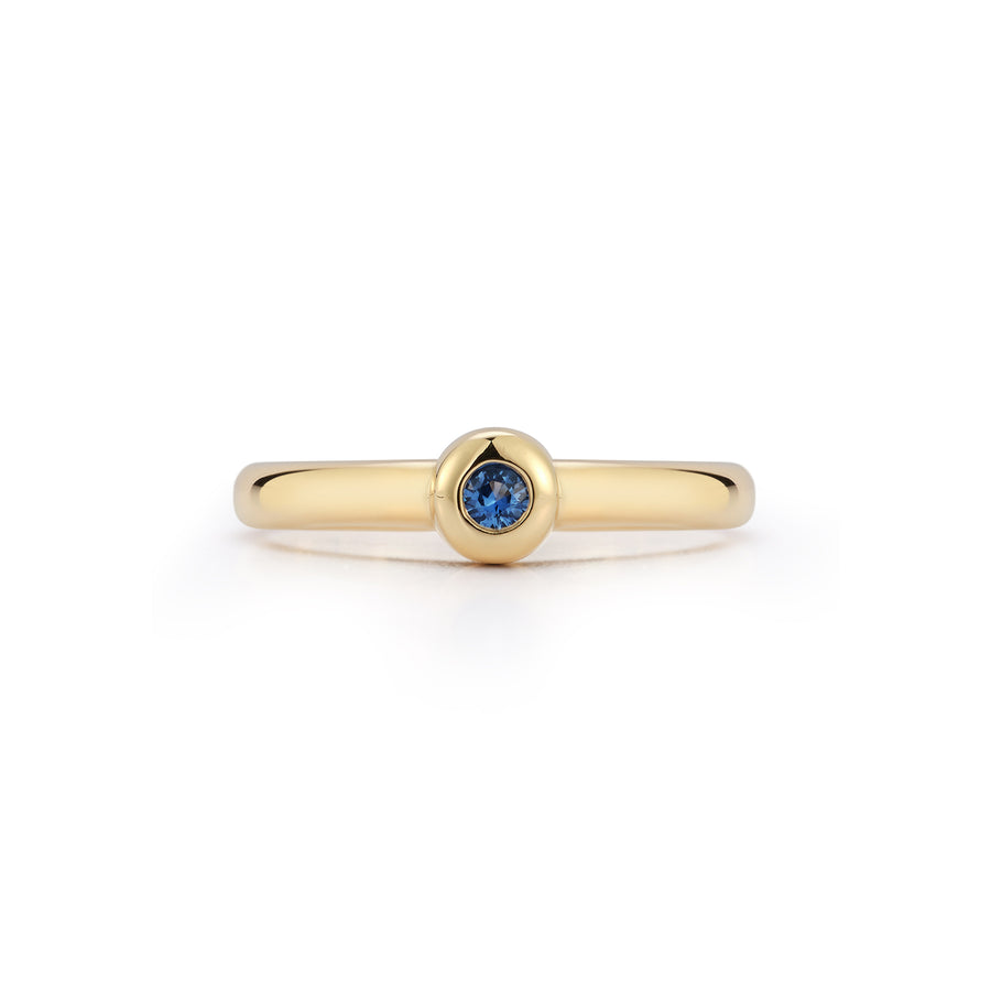Bookend Sapphire Ring