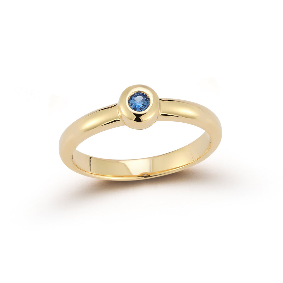 Bookend Sapphire Ring