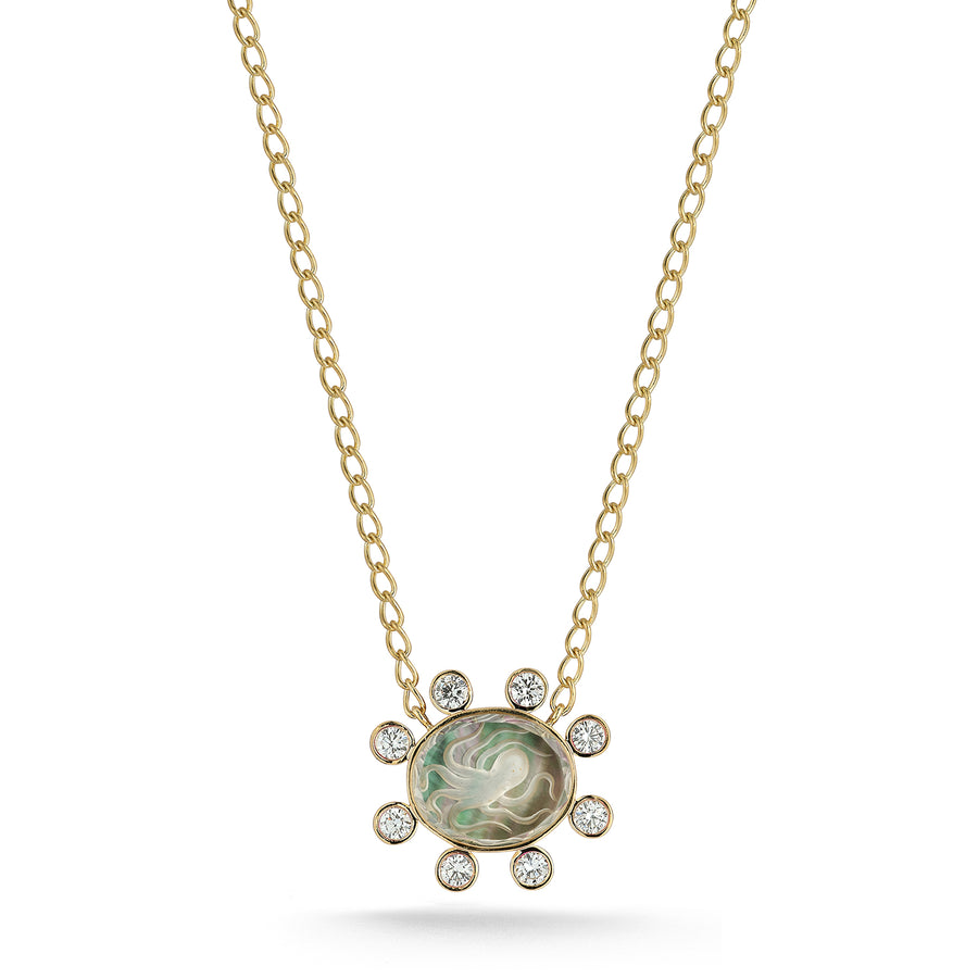 Small Caspian Necklace - Diamond