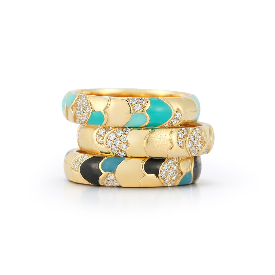 Aegean Ring - Gold and Diamonds